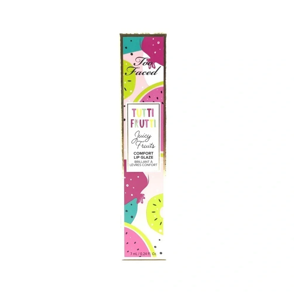 Too Faced Tutti Frutti Shimmer Lip Gloss Plum Crazy Purple Shimmer
